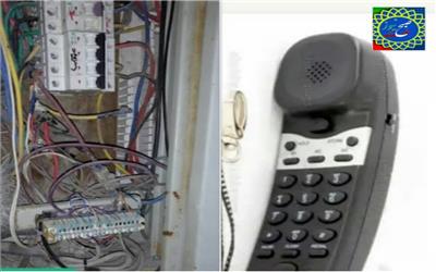 اهمال اداره مخابرات دزفول در رفع خرابی کابل های تلفن