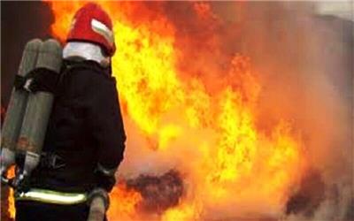 آتش‌سوزی مهیب در شرکت کشت و صنعت هفت تپه