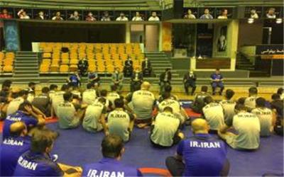 وزیر ورزش و جوانان در جمع صمیمی ملی پوشان کشتی ایران : به کسب نتیجه تاریخی در المپیک بسیار امیدوارهستم