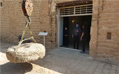 رئیس اداره میراث فرهنگی شوشترگفت : سنگ تاریخی آسیاب به موزه سنگ انتقال یافت