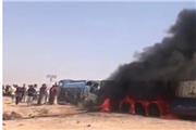 انفجار یک اتوبوس مسافربری با 30 مسافر در استان بابل عراق ودر میان مصدومان افراد ایرانی نیز حضور دارند.