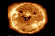 ثبت لبخند ترسناک خورشید توسط ماهواره ناسا