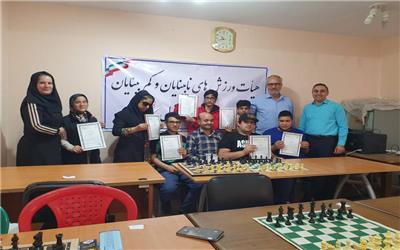 روایت تصویری مسابقه شطرنج ویژه  روشندلان دزفول