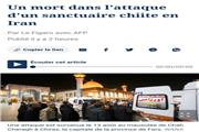 بازتاب حمله به حرم شاهچراغ در روزنامه فرانسوی لوفیگارو