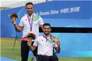 تیم دوبل ریکرو مردان ایران با حضور ورزشکار دزفولی در مسابقات پارآسیایی طلایی شد