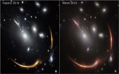 شکار جدید «تلسکوپ فضایی جیمز وب» در یک کهکشان دور
